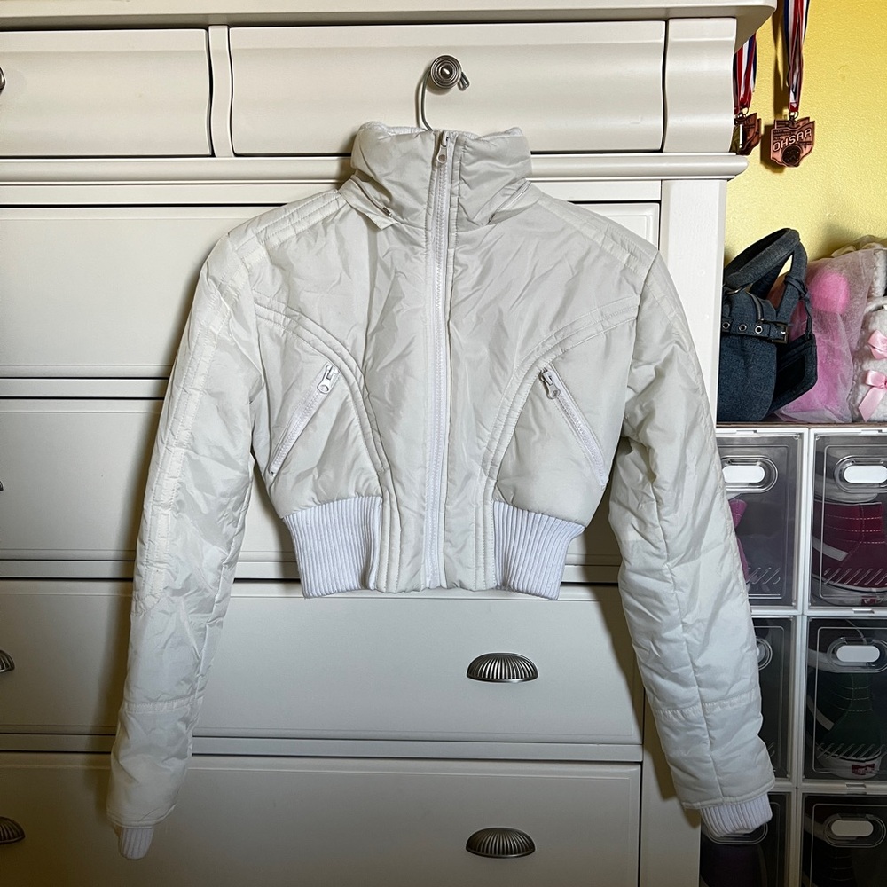 Cavalini White Jacket - Size Small - image 7